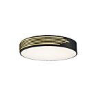 Access Lighting Maestro 49950LEDD-BL-ACR Black 16W LED Flush Mount