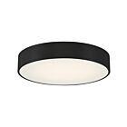 Access Lighting 49960LEDDLP-BL-ACR Como 2-Lights 18W Black Flush Mount
