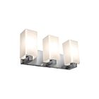 Access Lighting Archi 50177LEDDLP-BS-OPL 3 Lights Brushed Steel 30W LED Vanity