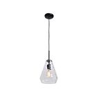 Access Lighting Simplicite 50937-BL-CLR Black 60W Pendant