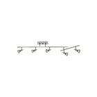 Access Lighting Viper 52042-BS 5 Lights Brushed Steel 175W Adjustable Track