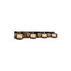 Access Lighting Glam 52114-CH-MIR 4 Lights Chrome 192W Vanity
