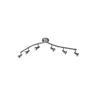 Access Lighting Mirage 52226-BS 6 Lights Brushed Steel 300W Adjustable Track