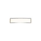 Access Lighting Argon 62105LED-BS-OPL Brushed Steel 13W LED Wall Sconce and Vanity