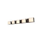 Access Lighting Nitro2 62295LEDD-BS-OPL 5 Lights Brushed Steel 45W LED Vanity