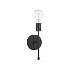 Access Lighting 62318LEDDLP-MBL Iconic II 1-Light 7W Matte Black Wall Sconce