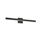 Access Lighting 62365LEDD-MBL-WHT Cisco 1-Light 40W Matte Black Vanity Light
