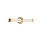 Access Lighting Aqua 62530LEDD-BG-OPL Brushed Gold 16W LED Vanity