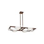 Access Lighting Nido 63962LEDD-ORB-FST 6 Lights Oil Rubbed Bronze 48W LED Chandelier