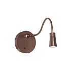 Access Lighting Epiphanie 70003LED-BRZ Bronze 3W Gooseneck LED Wall Reading Light