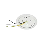American Lighting QD6-30-WH 15W White Flush Mount