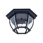 Artcraft Classico AC8096RU 2 Lights Black 60W Outdoor Ceiling Light
