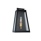 Artcraft Charlestown AC8108BK 1 Light Black Wall Light