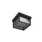 Artcraft Innovation AC9176BK 1 Light Black 18W Outdoor Ceiling Light