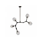 Artcraft Organic JA14025VB 5-Lights Vintage Brass 100W Chandelier