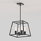 Artika CAR15-BL 4-Lights 240W Black Pendant