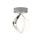 Artika FM-AX Chrome 14W LED Flush Mount