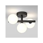 Artika FM-BLC-BL 15W Matte Black LED Flush Mount CCT Selectable