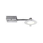 Bazz LED Slim SLMRD4W4 11W Matte White 4" LED Matte White Recessed Light (4-pk)