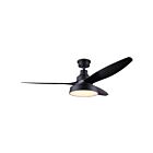Canarm Roman CF52ROM3BK 52" Matte Black 20W Fandelier