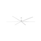 Canarm CP120WH White The Fannbose 10' Ceilling Fan