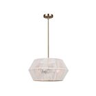 Canarm WILLOW ICH1120A04GD18 4-Lights 240W Gold Rod Chandelier