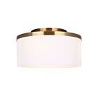 Canarm Kinslea IFM1165A14GD 3-Lights Gold Flush Mount