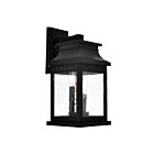 CWI Lighting Milford 0418W7S-3 Black 1 Light 60W Outdoor Wall Lantern