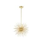 CWI Lighting Savannah 1034P16-6-620 Gold Leaf 6 Lights 240W Chandelier