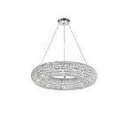 CWI Lighting Veronique 1057P24-8-601 Chrome 8 Lights 320W Chandelier