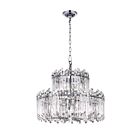CWI Lighting Henrietta 1065P28-12-601 Chrome 12 Lights 720W Chandelier