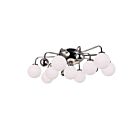 CWI Lighting Element 1125C24-9-613 Polished Nickel 9 Lights 63W Flush Mount