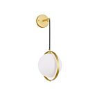 CWI Lighting Da Vinci 1153W9-1-169 Brass 1 Light 7W Wall Sconce