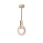 CWI Lighting Anello 1214P8-1-236 White Oak 4W LED Pendant