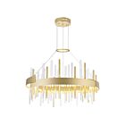 CWI Lighting Millipede 1245P26-602 Satin Gold 40W LED Chandelier