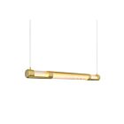 CWI Lighting Neva 1343P36-602-B Satin Gold 20W LED Cord Chandelier