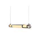 CWI Lighting Neva 1343P36-606-B Satin Nickle 20W LED Cord Chandelier