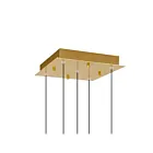 CWI Lighting Greta 1589P12-5-624 Brass 23W LED Pendant