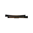 CWI Lighting Candora 1698W36-101 Black 18W LED Vanity Light