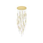 CWI Lighting Dragonswatch 1703P32-45-602 25W Black LED Chandelier