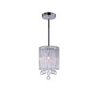 CWI Lighting Water Drop 5006P6C-R (S) Chrome 1 Light 40W Pendant