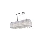 CWI Lighting Spring Morning 5319P32C-RC (Straight) Chrome 10 Lights 400W Chandelier