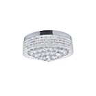 CWI Lighting Cascade 5424C18C Chrome 8 Lights 320W Flush Mount
