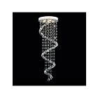 CWI Lighting Spiral 6603C14C Chrome 5 Lights 175W Flush Mount