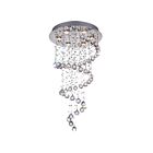 CWI Lighting Spiral 6603C20C(H:35) Chrome 6 Lights 210W Flush Mount