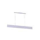 CWI Lighting Krista 7145P36-1-266-RC Satin White 20W LED Chandelier