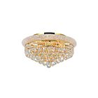 CWI Lighting Empire 8001C20G Gold 8 Lights 480W Flush Mount