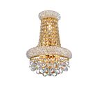 CWI Lighting Empire 8001W12G-B Gold 3 Lights 180W Wall Sconce