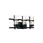 CWI Lighting Sierra 9827W21-3-101 Black 3 Lights 180W Wall Sconce