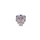 CWI Lighting Weiss 9969C12-8-601 Chrome 8 Lights 320W Flush Mount
